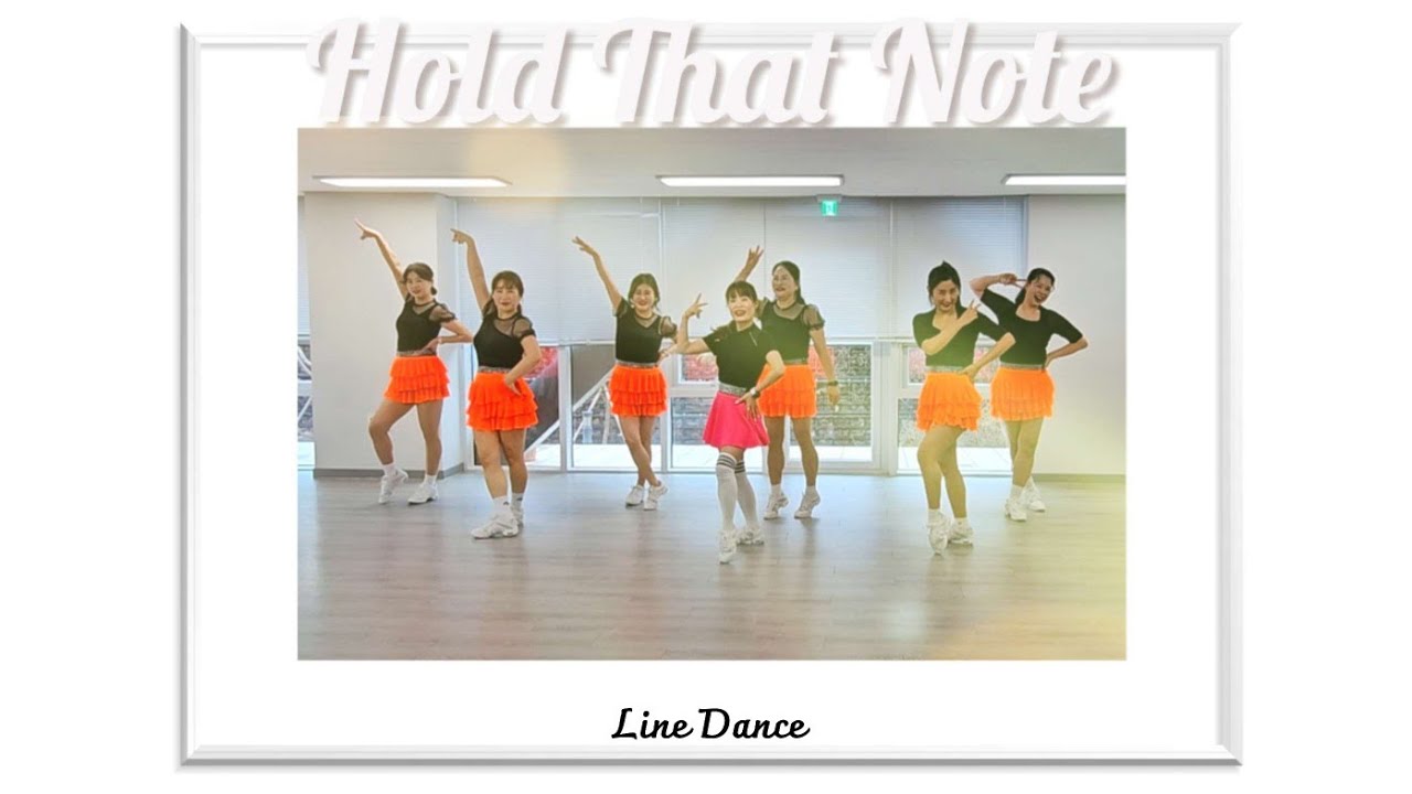 [정지현Linedance] Hold That Note/Improver #댄스하러가자🎶🎶 #정라인댄스☎️010.7204.8856 #김해시 #금요동호회 #demo