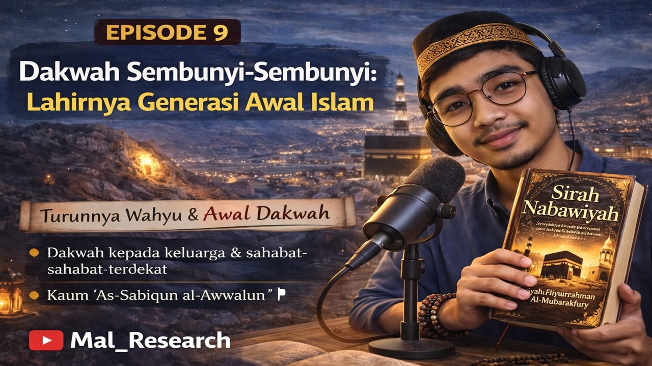 DAKWAH ISLAM SECARA SEMBUNYI-SEMBUNYI⁉️ GENERASI PERTAMA YANG BERIMAN⁉️ | SIRAH NABAWIYAH EPS. 9