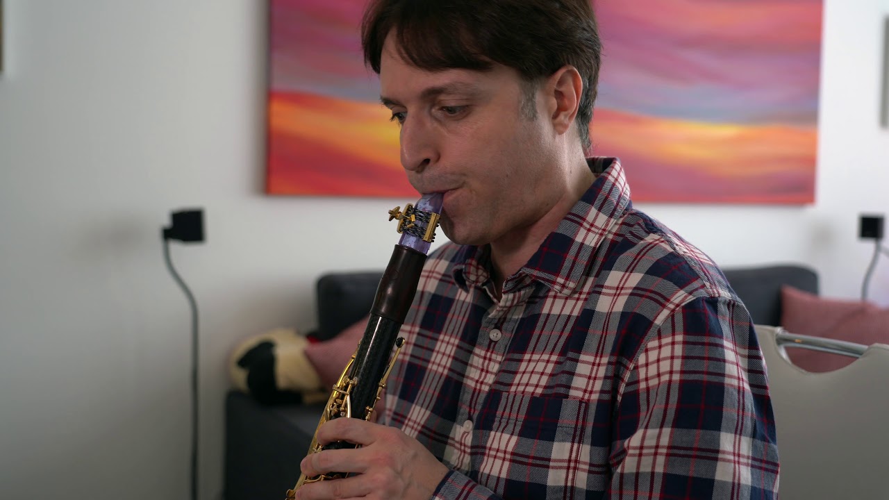 Fantasy for B flat clarinet by Malcom Arnold. Jose Franch-Ballester, clarinet.