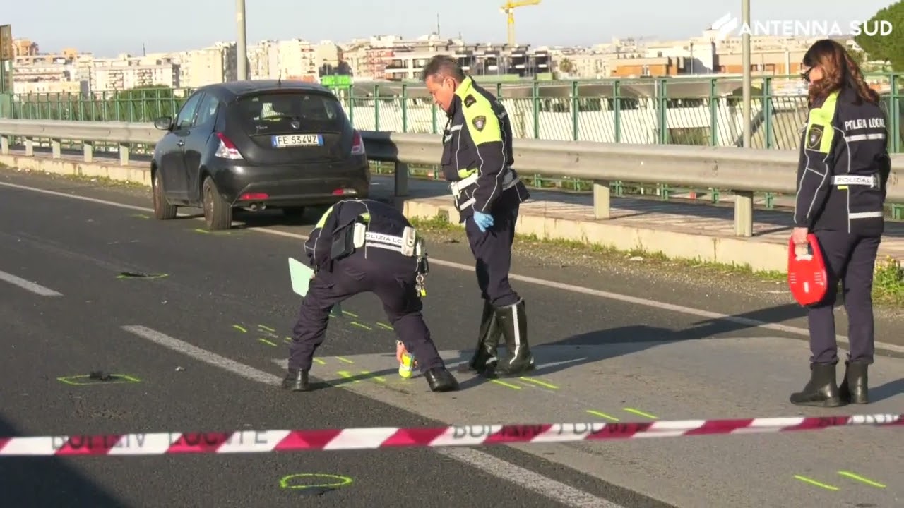 28 DICEMBRE 2023 - BARI, INCIDENTE SUL PONTE TATARELLA: MUORE CENTAURO 27ENNE