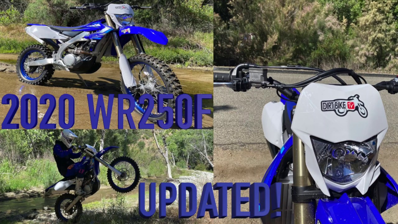 2020 WR250F Updated!