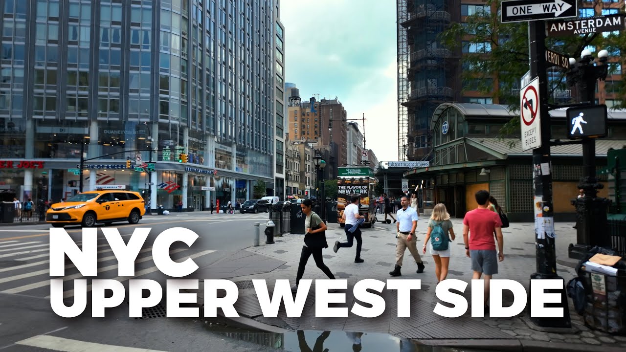 New York City 4K - Upper West Side Walking Tour - Manhattan
