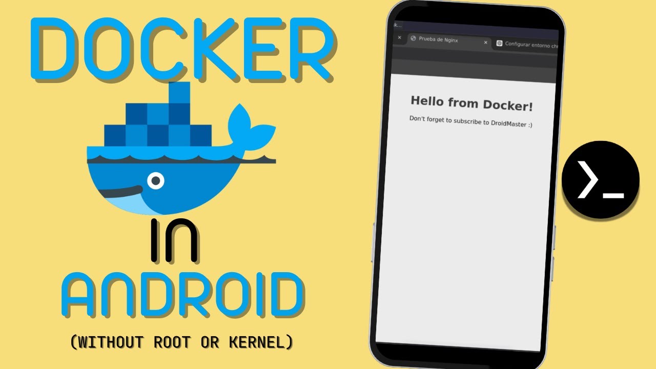 Запустите DOCKER локально на любом ANDROID (без рута и специальных ядер) - Termux - Linux на Android