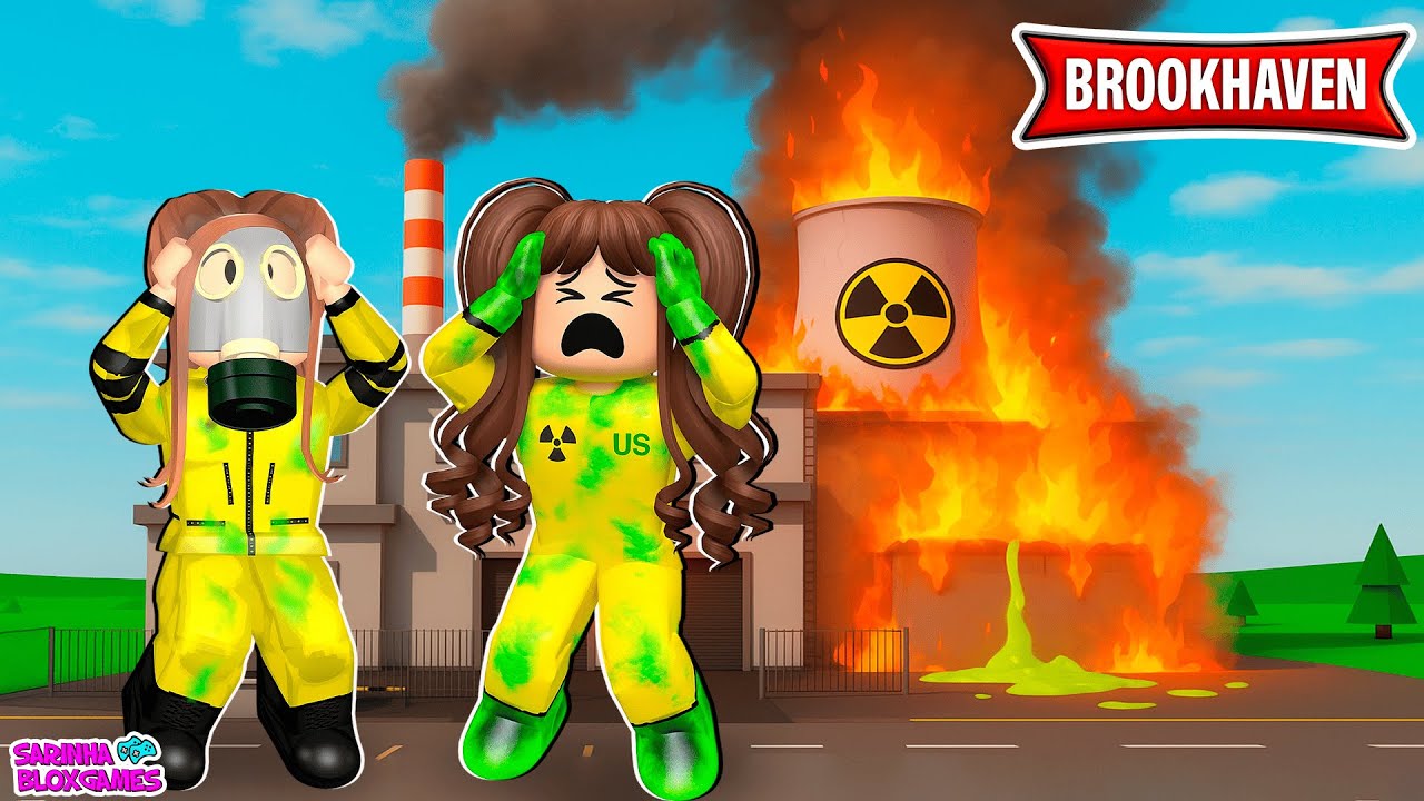 COMPREI UMA USINA NUCLEAR E ELA EXPLODIU!! BROOKHAVEN - ROBLOX