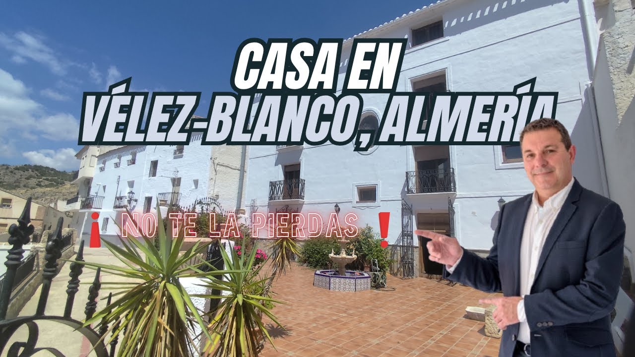 Venta de Casa con Historia y Vistas Increíbles en Vélez-Blanco