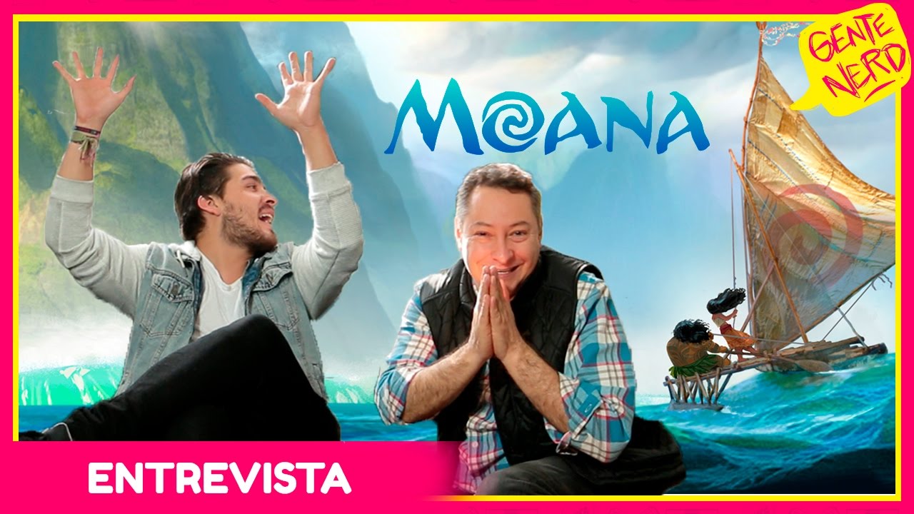 Doblaje MOANA con Beto Castillo (Maui y Dr. Strange) || Gente Nerd