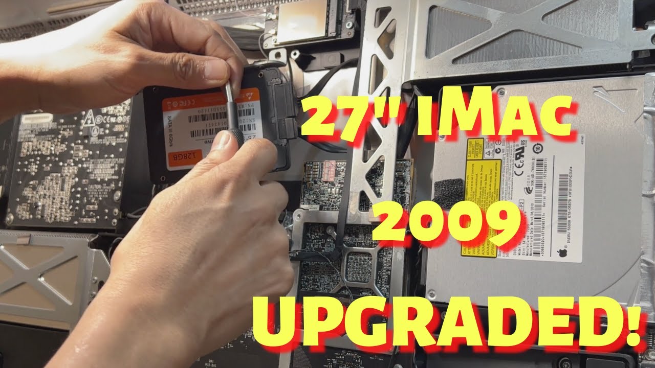 27-inch iMac 2009 LOW BUDGET upgrade! iPhone 13 Pro Footage!