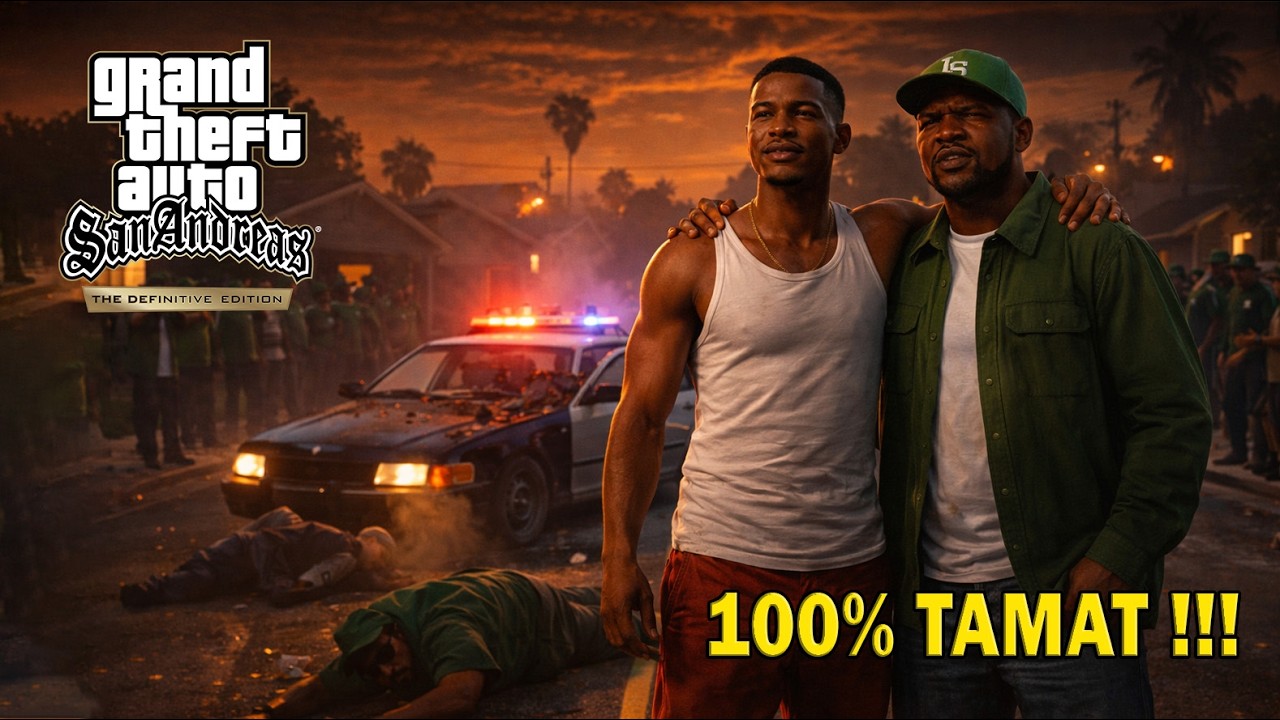 100% TAMAT TENPENNY DAN BIG SMOKE TERKALAHKAN!! l Grand Theft Auto: San Andreas