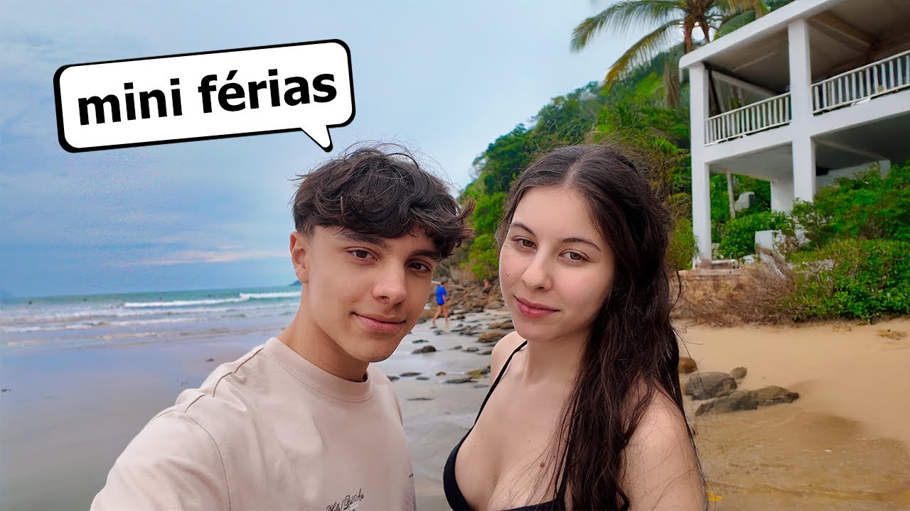 Viajando com minha namorada para um litoral pertin de casa