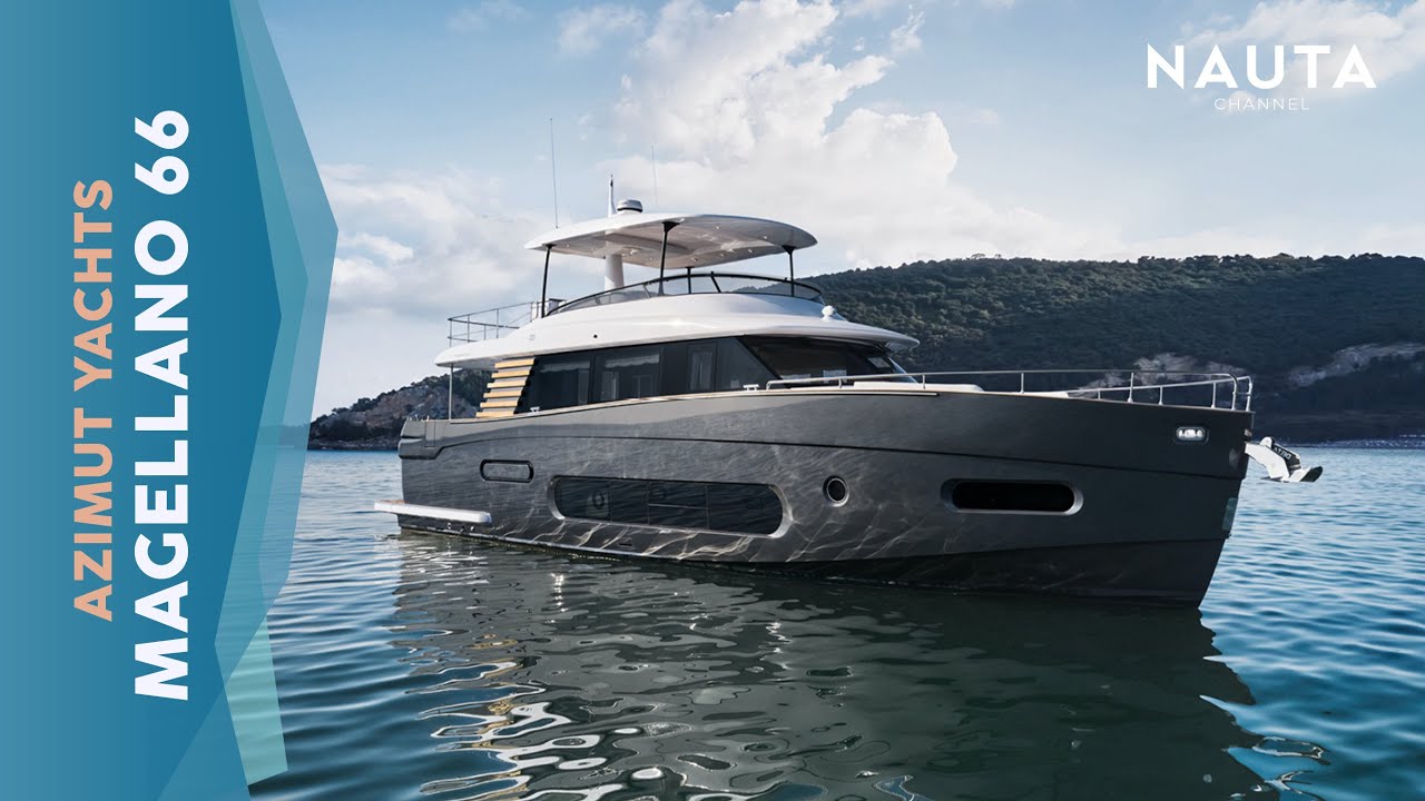 Azimut Yachts - Magellano 66 - POV boat tour esterni e cabine