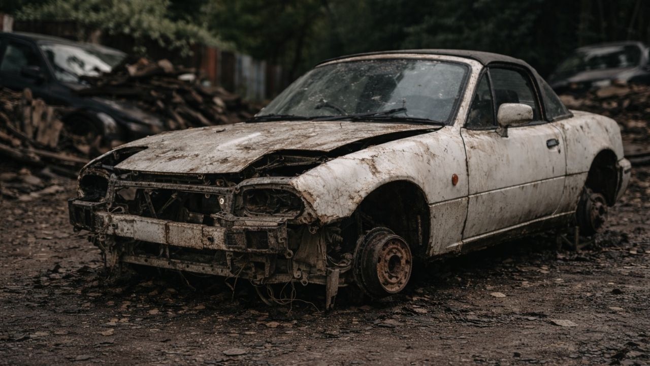 Abandoned Mazda MX-5 Miata Restoration – From Rust to Glory
