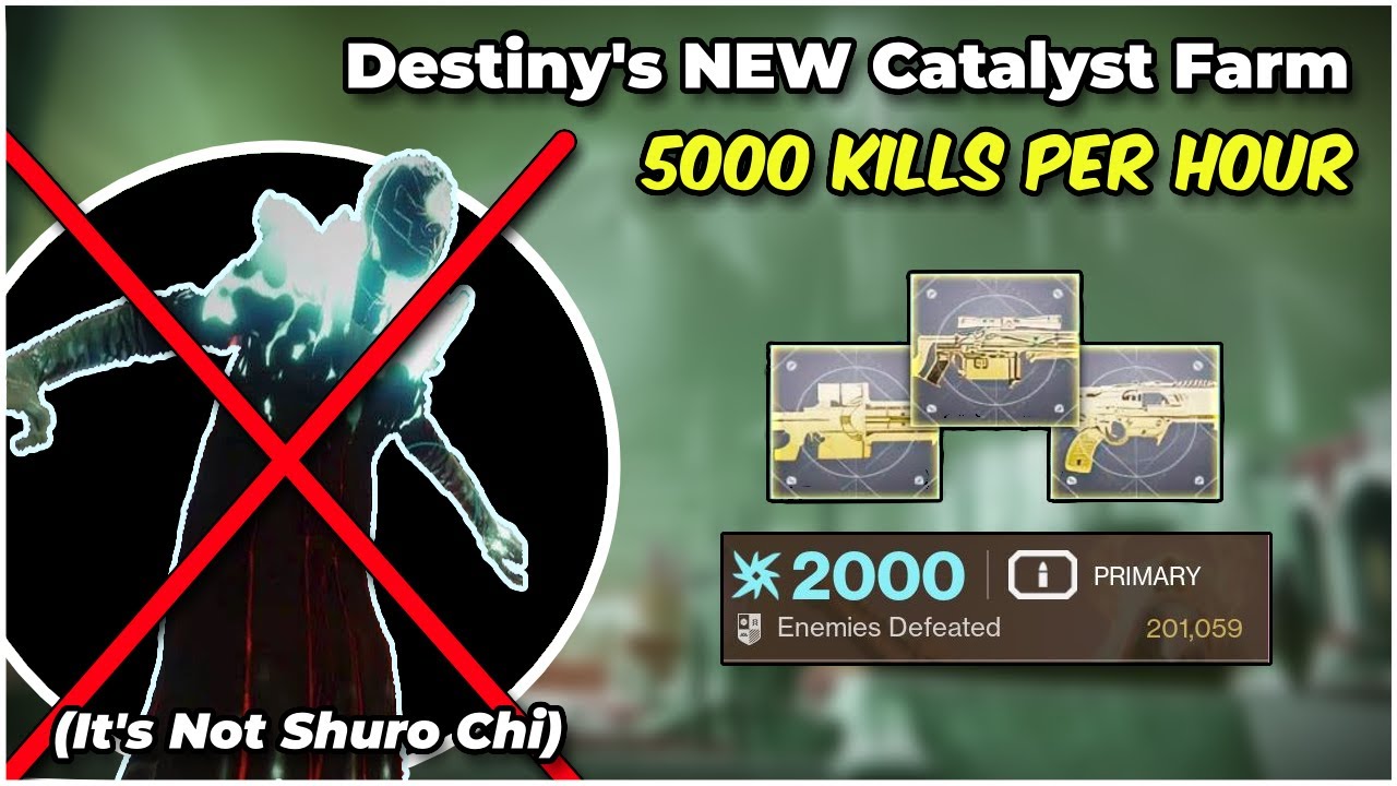 Destiny's NEW Fastest Catalyst Farm