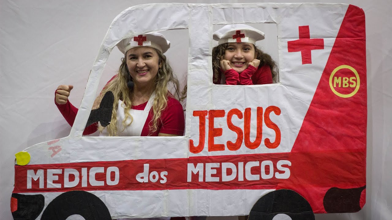 Culto online infantil - Jesus o Médico dos Médicos.