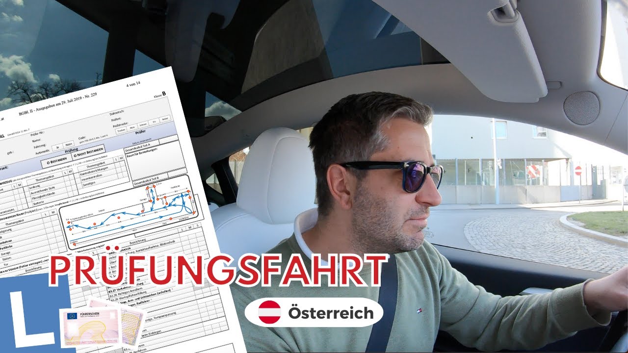 PRÜFUNGSFAHRT - PRAKTISCHE FAHRPRÜFUNG 🚗