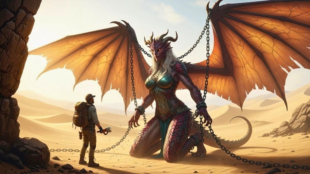 Liberé a una dragona encadenada en el desierto… y lo que pasó después me demostró mi error