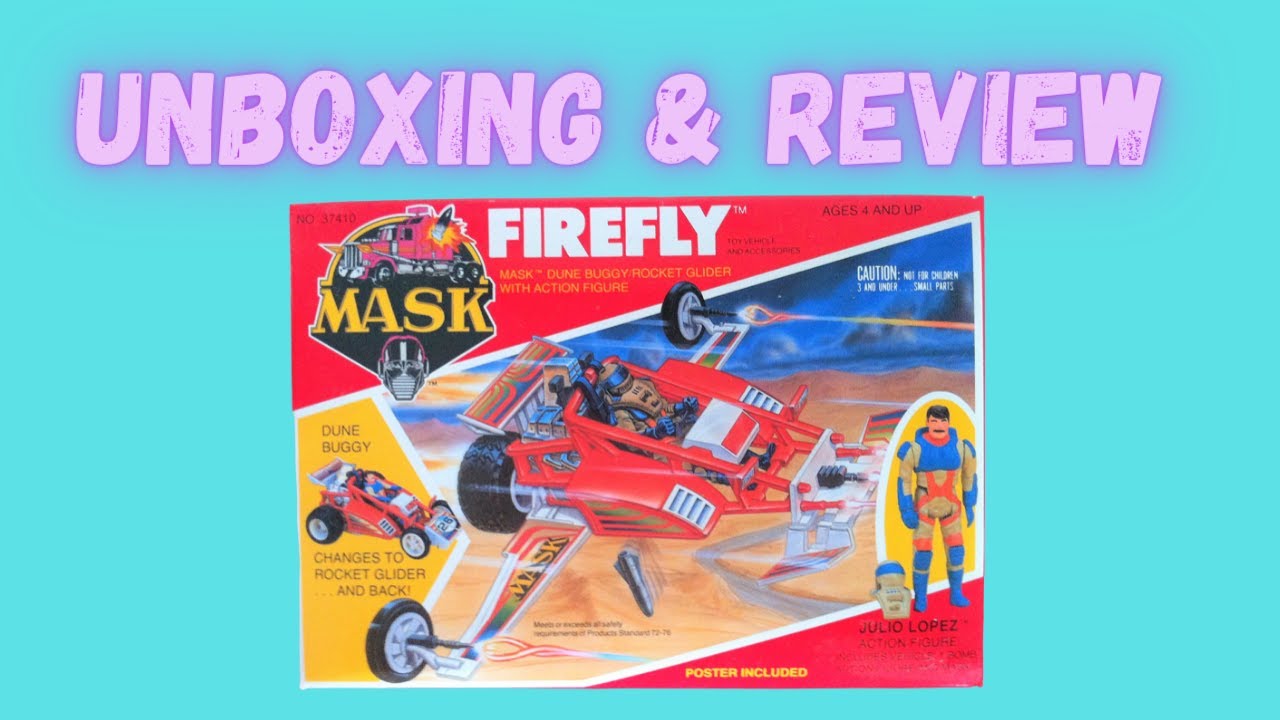 KENNER M.A.S.K. FIREFELY - РАСПАКОВКА И ОБЗОР