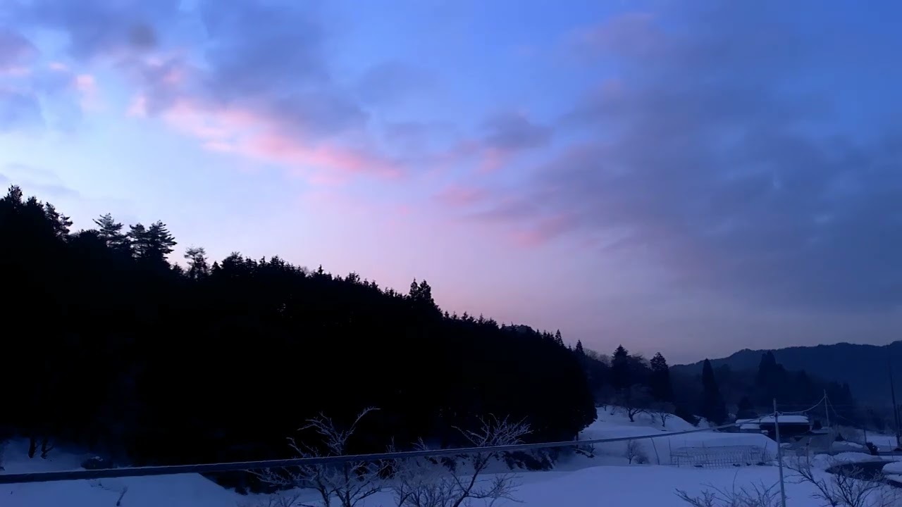 冬の朝