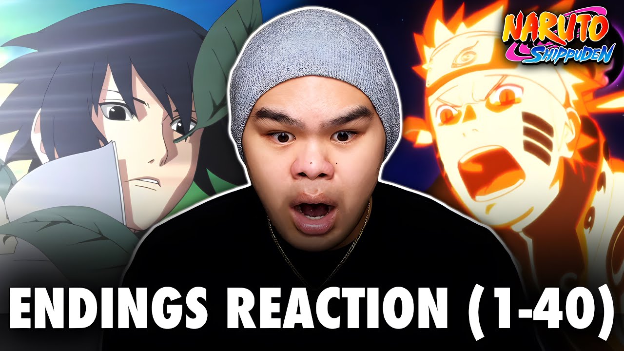THIS. IS. PEAK. | MUSICIAN REACTS to Naruto Shippuden Endings FOR THE FIRST TIME (1-40)