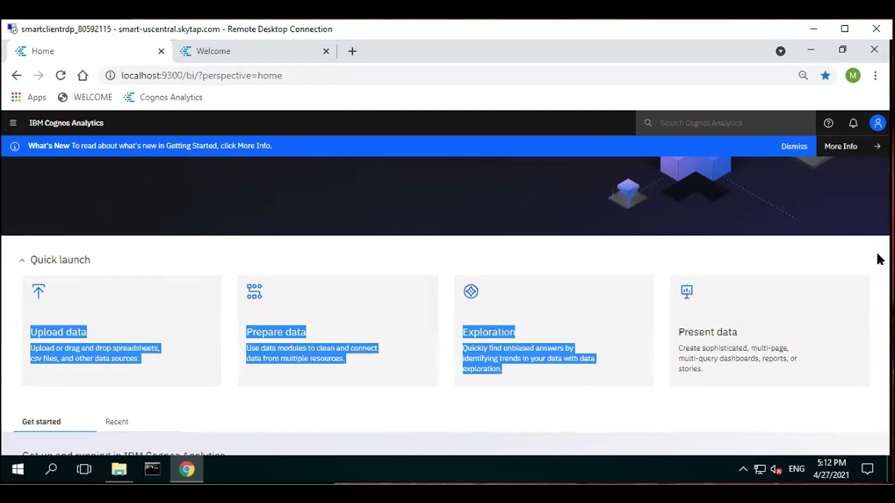 TechD  presents the new IBM Cognos Analytics 11.2.0 latest release. Live webinar April 27th