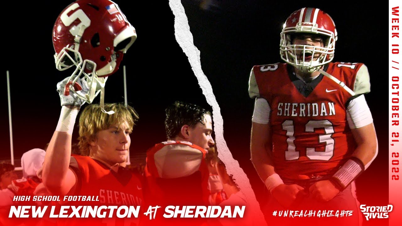 Big 2nd Half Propels Sheridan over Rival New Lex 🏈