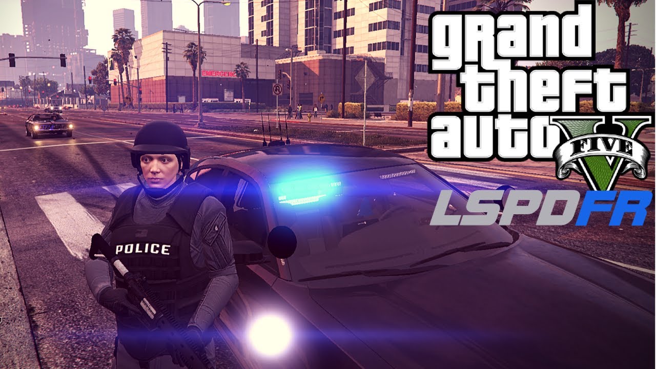 GTA 5 LSPDFR Police Armed Response FIB Dodge Charger 2016
