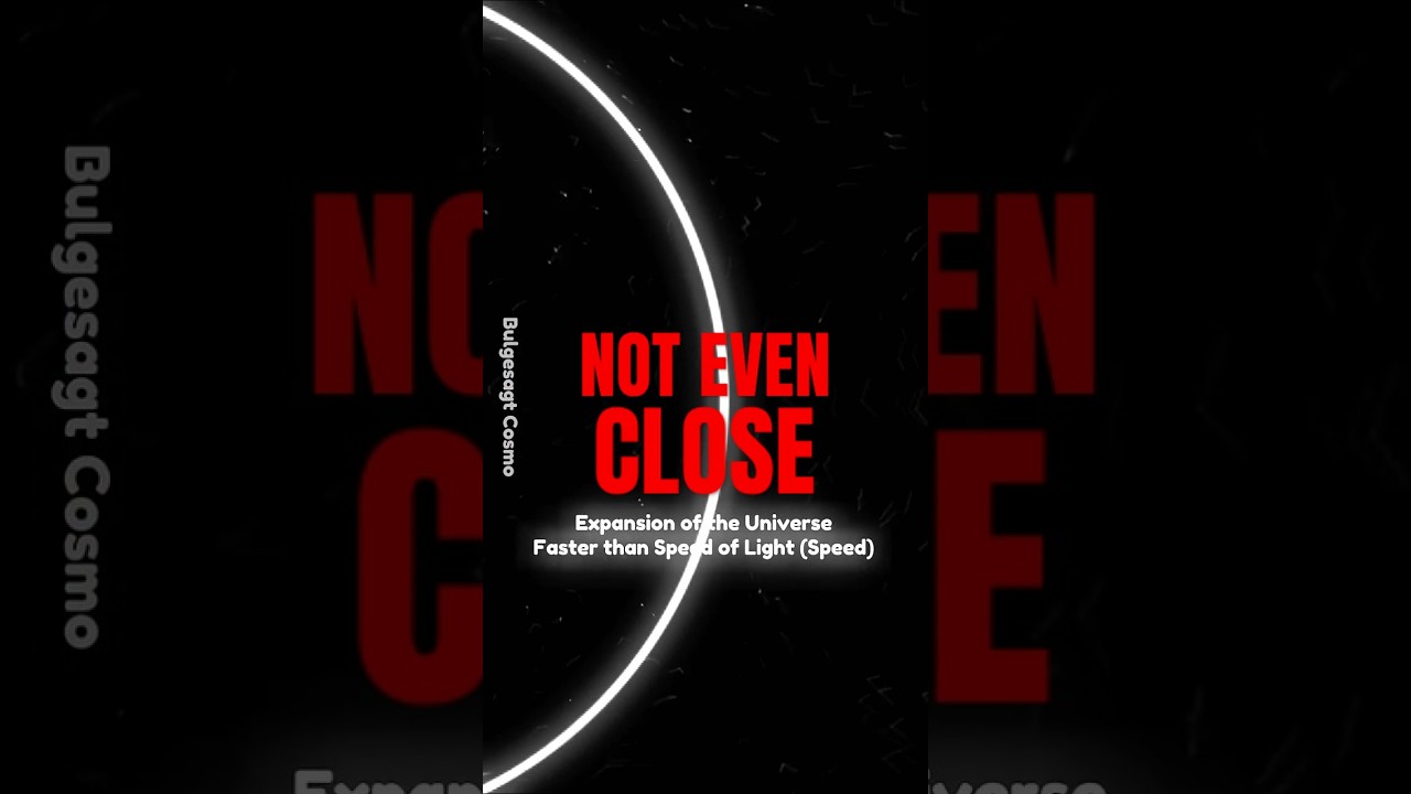 The FASTEST Thing in the UNIVERSE: SPEED COMPARISON [Remake]