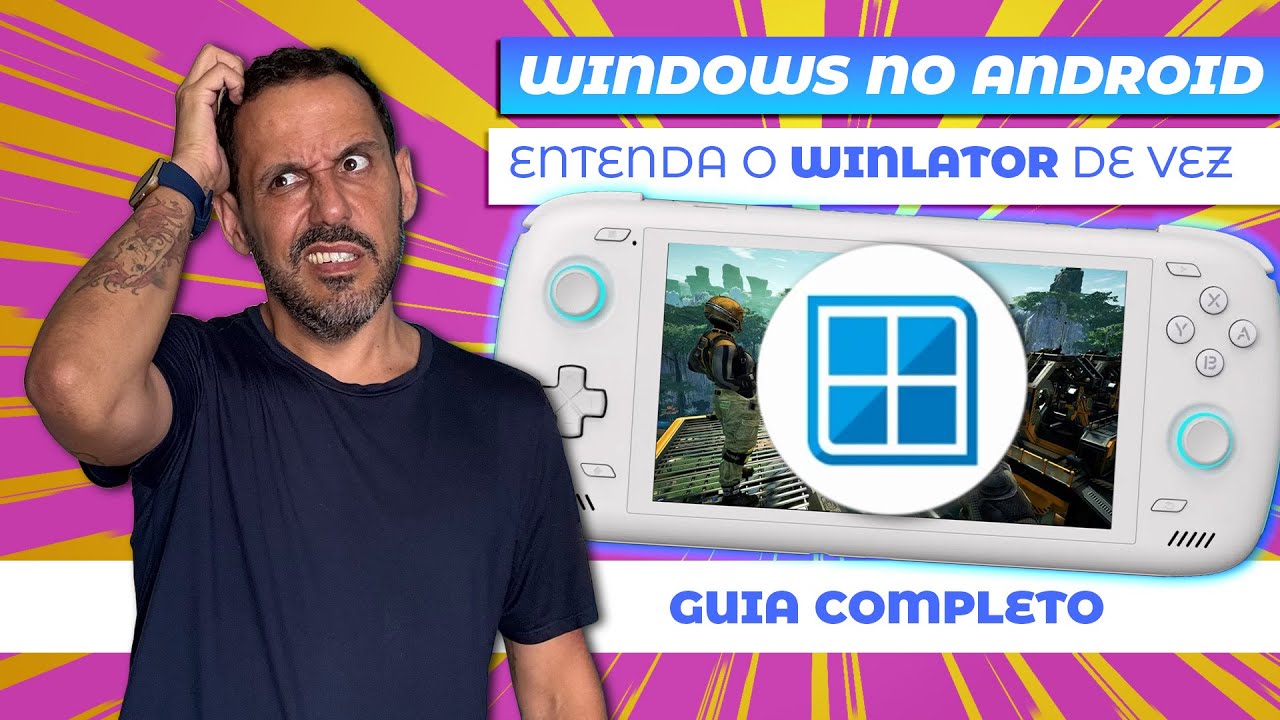 WINLATOR: Rodando Windows no Android! 🚀 Guia Prático