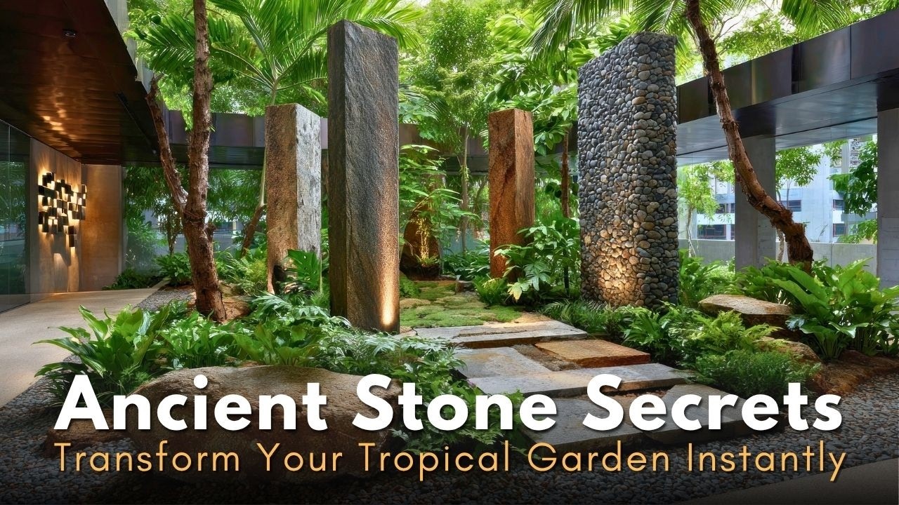 Exploring Ancient Japanese Stone Grouping Secrets Applied to Modern Tropical Courtyards