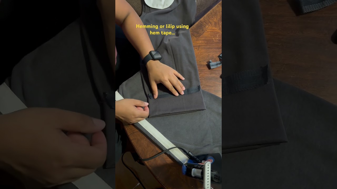 Hemming uniform from McCarthy using the hem tape included&hellip;