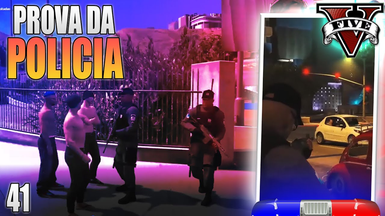 PROVA DA POLICIA PESADA - GTARP #41 (ESPECIAL POLICIAL)