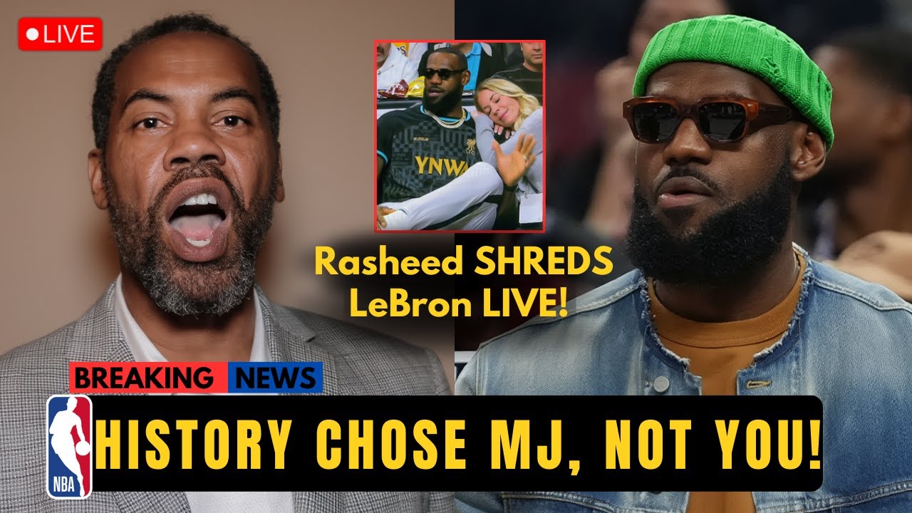 JUST IN: Rasheed Wallace TORCHES LeBron — ‘You’ll NEVER Earn MJ-Level Respect’