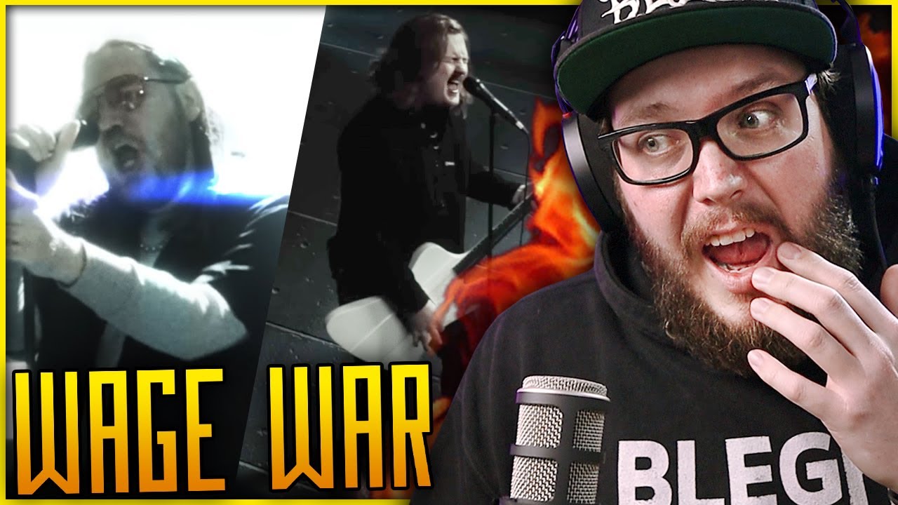 Реакция парня на Wage War — MAGNETIC (реакция)