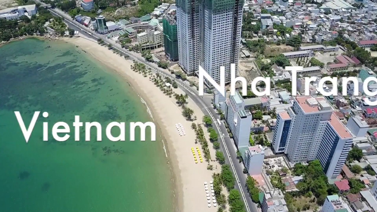 Vietnam. Nha Trang. AeroMovie. DJI Mavic Pro in Vietnam 2017. Sky video.