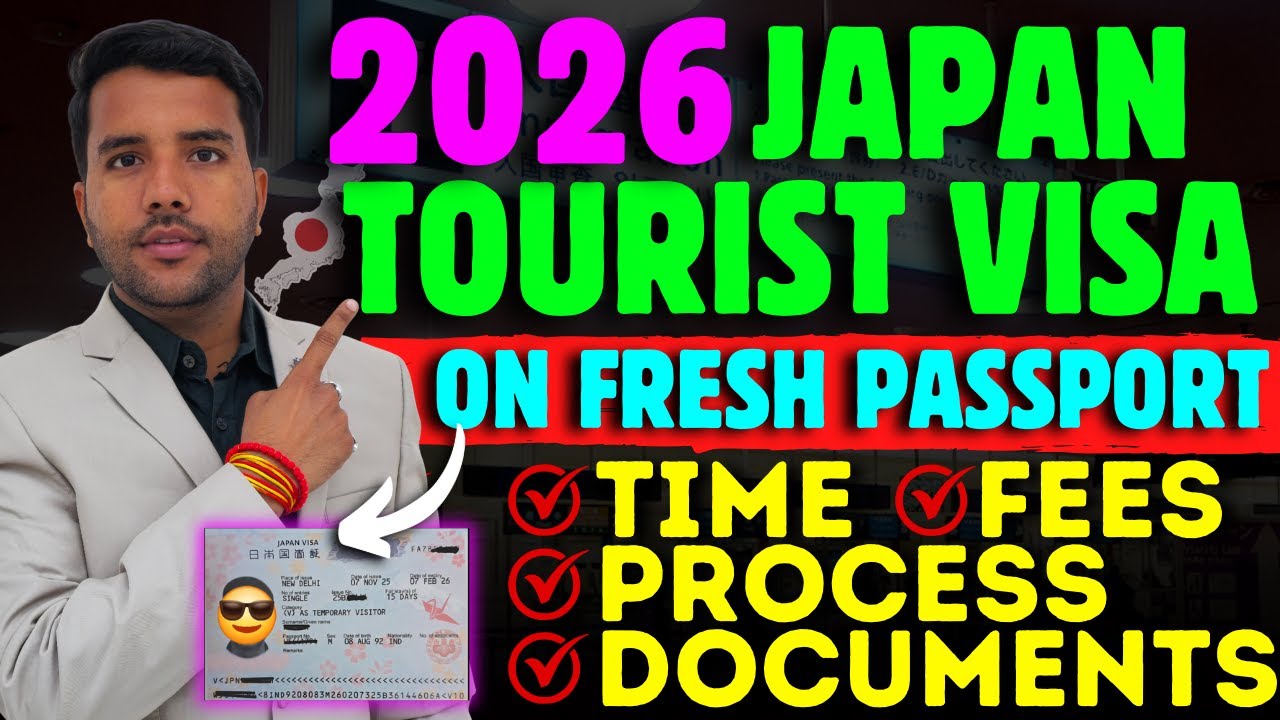Japan Tourist Visa Time Process, Fees, Documents in 2026 Easy Process New Rules 