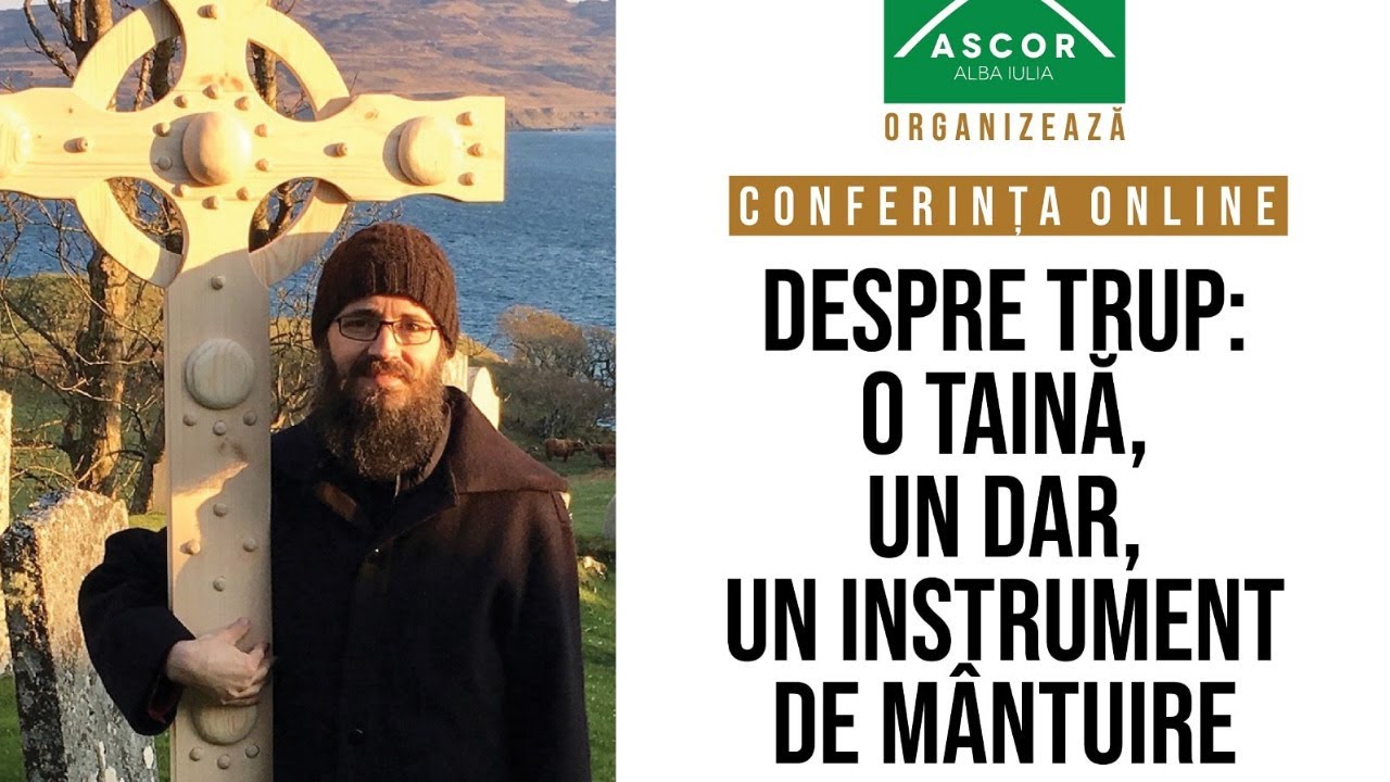 ⭕ LIVE: Pr. Serafim Aldea – Conferința „Despre Trup: o Taină, un Dar, un instrument de mântuire”