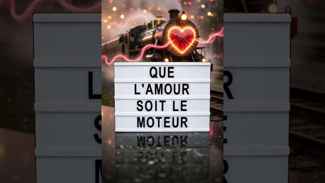 Que l'amour soit le moteur