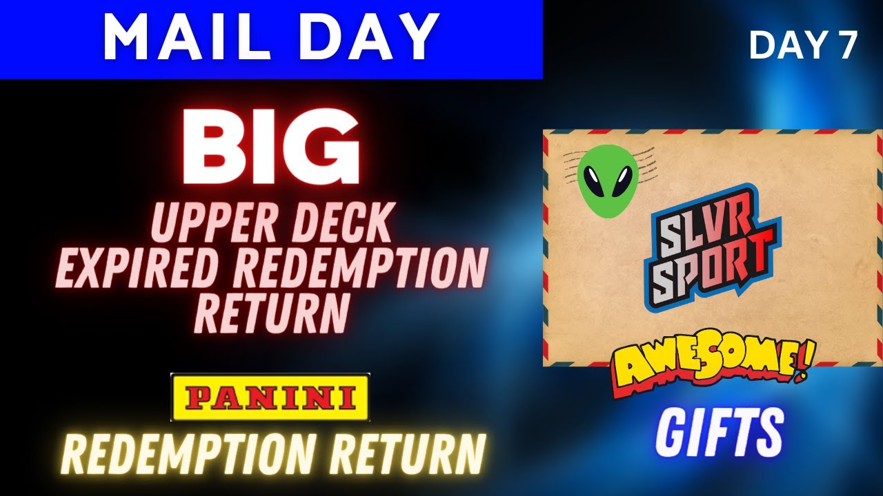 XMAS MAIL 🎅 Gifts From Friends - Expired Redemptions - Panini Instant and Day 7 Giveaway