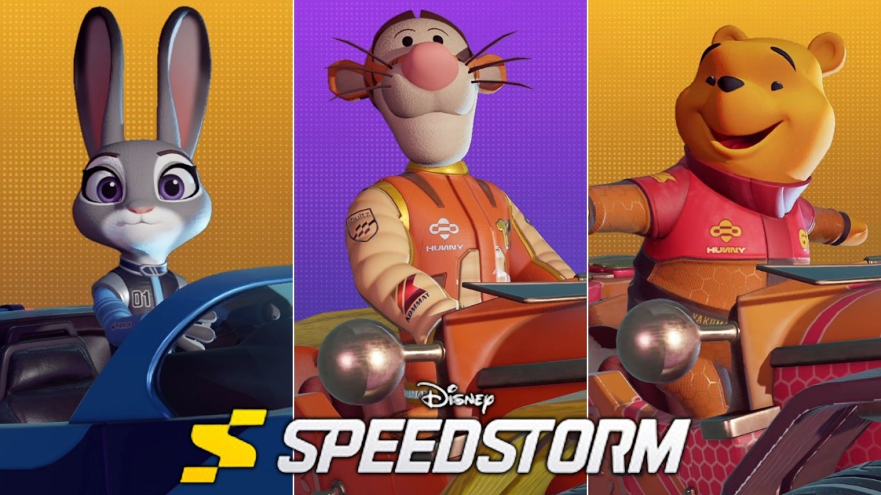 Disney Speedstorm (PC) // Online Races - Season 17 Zootopia (Judy Hopps, Winnie The Pooh)