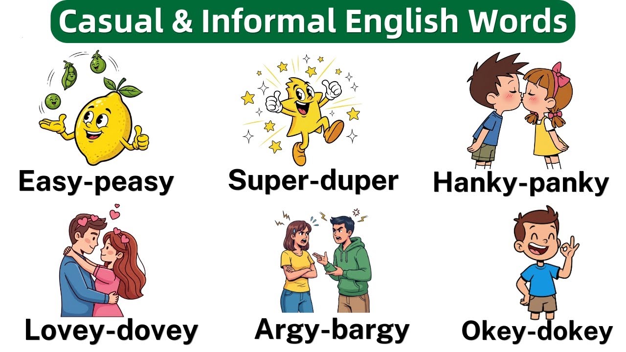 Casual & Informal Adjectives | Spoken English Words | Learn English Vocabulary