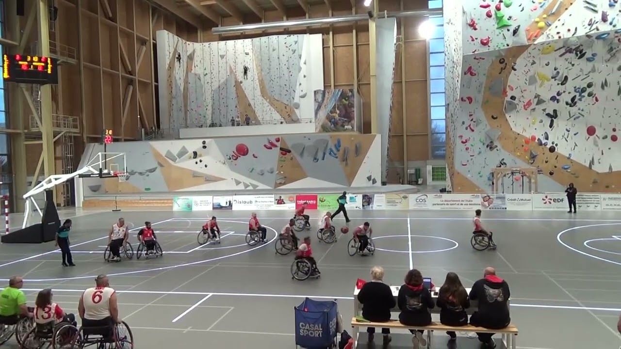 01 11 2025 - Troyes VS  BC Nord Alsace - Match Basket Fauteuil Championnat de France N3