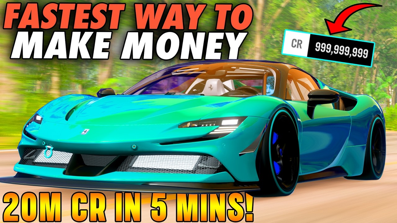 The *FASTEST* Way To Make MONEY In Forza Horizon 5 FOR BEGINNERS! 🔥