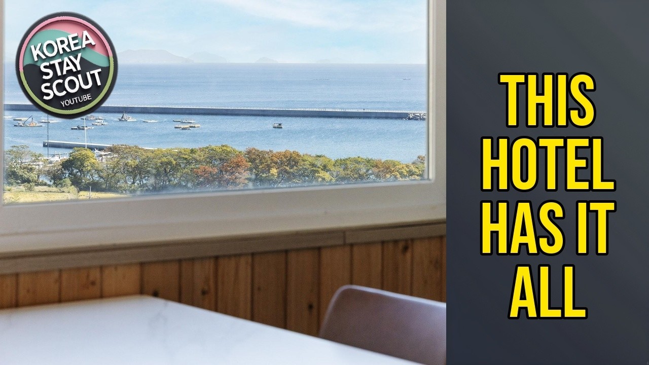 Namhae JJhouse Pension - This Hotel Has It All | Namhae-gun, South Korea🌟
