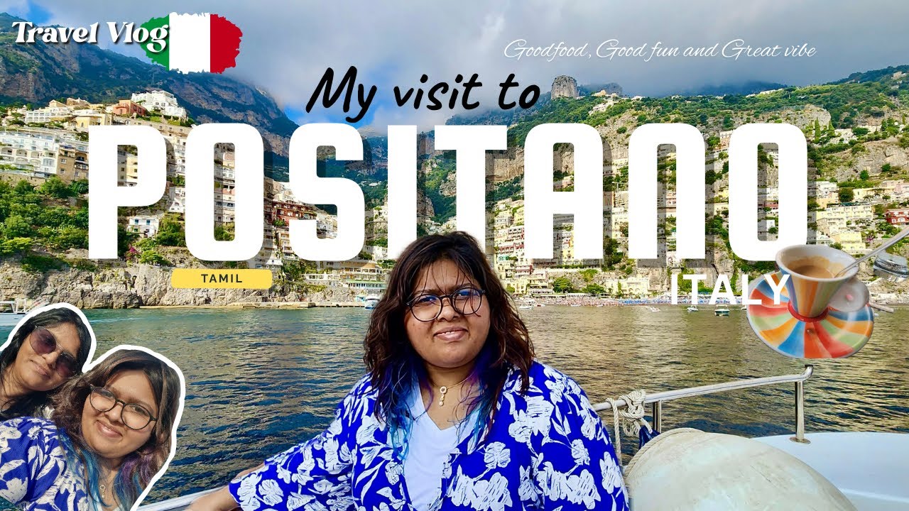 How to spend a perfect day in Positano, Italy |Travel vlog |🇮🇹 Good food 🍮  Good fun🏖️🛍️ Great vibe🤩