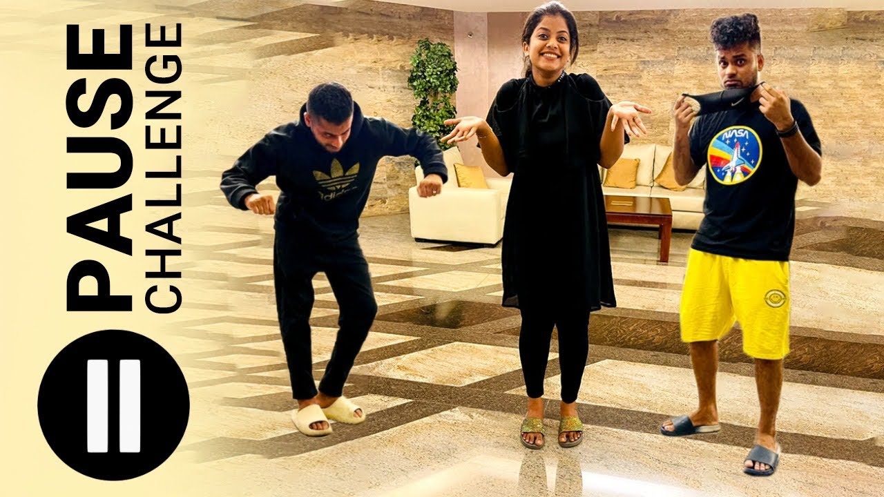 Pause challenge /Kukku & Deepa/ Ft. Shahid Thakku