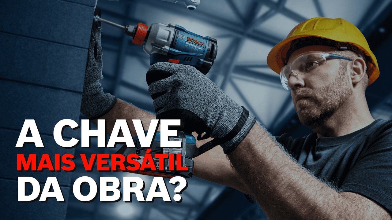 Chave de Impacto 2 em 1 Bosch GDX 18V-285: vale a pena?