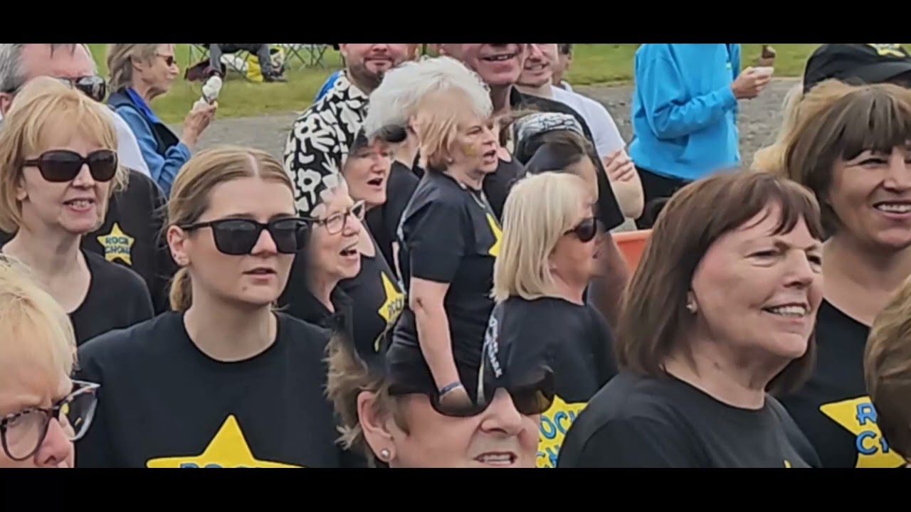 The BIG MND BBQ Memories Rock Choir Macclesfield RFC 22nd June 2024