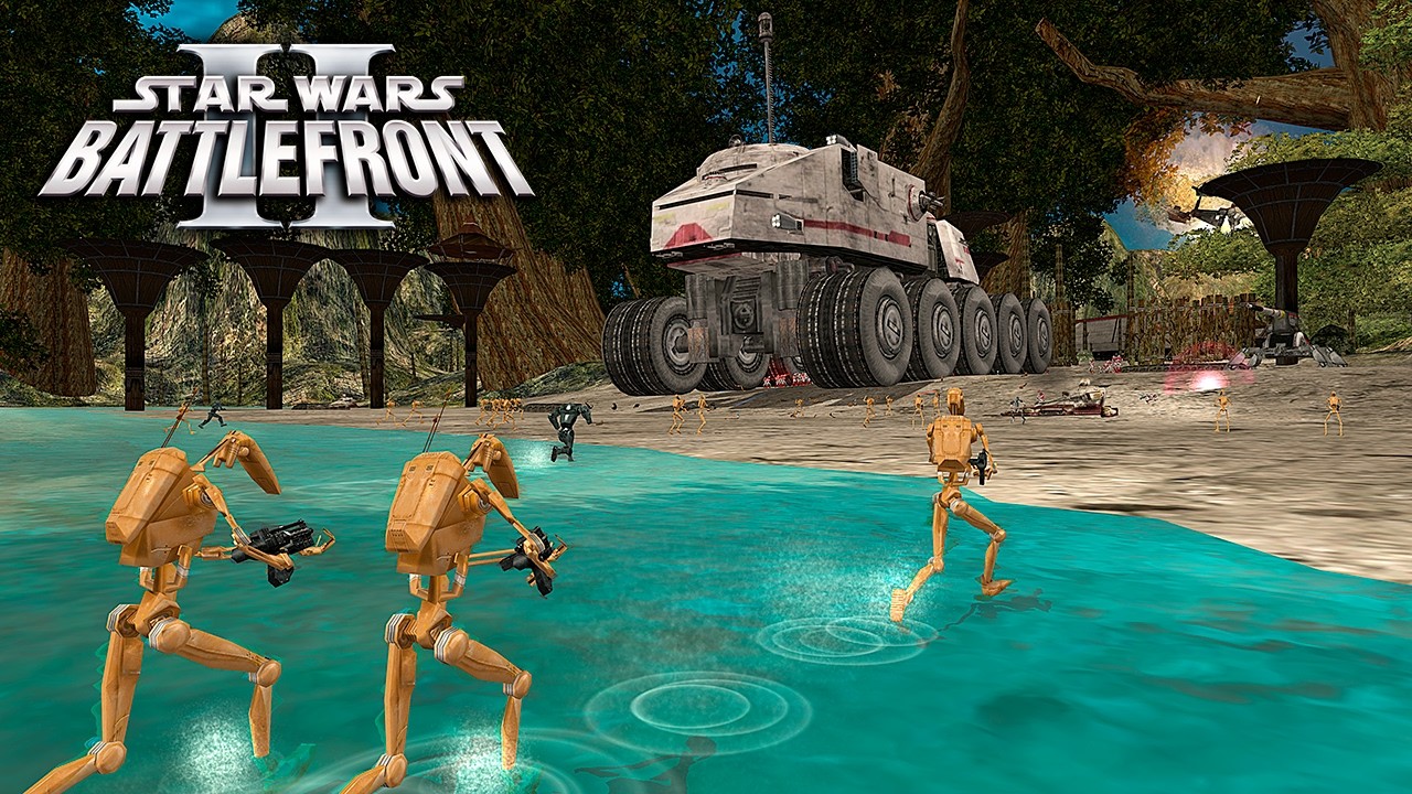 Star Wars Battlefront II - Kashyyyk - CIS Side - ORBITAL ASSAULT (FULL RELEASE)