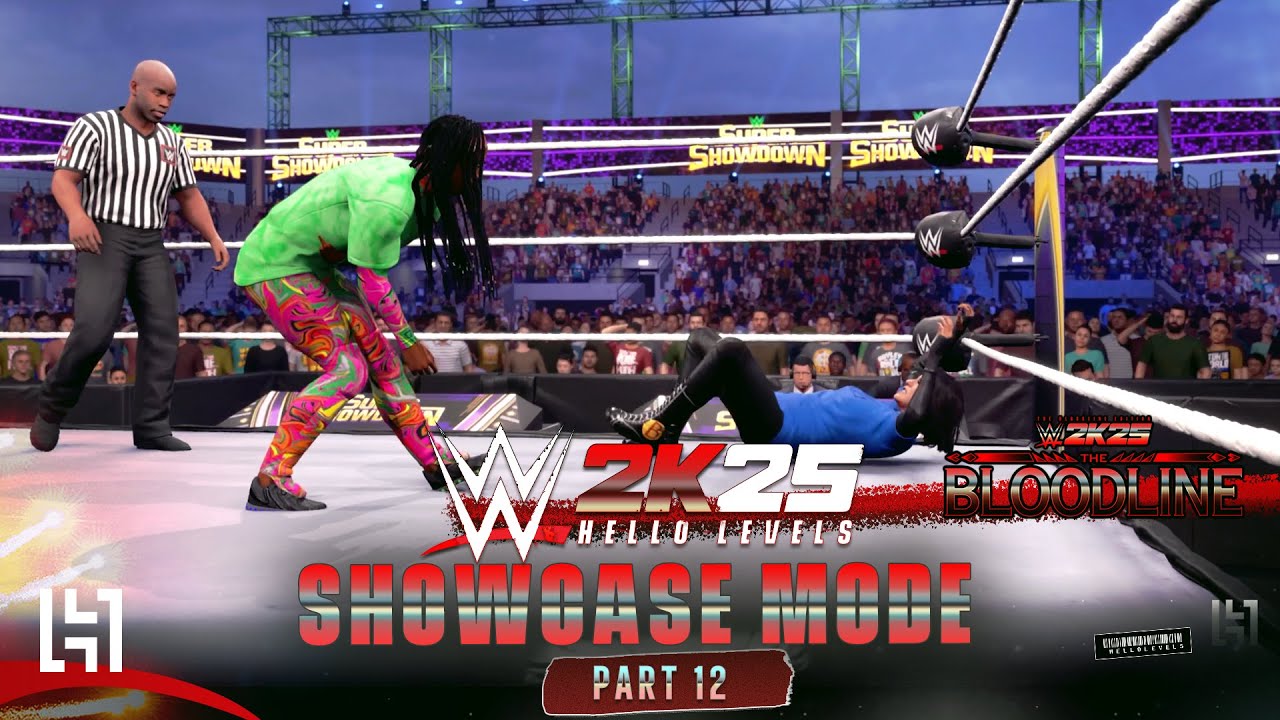 WWE 2K25 Showcase Mode Gameplay Part 12 - Naomi vs Bayley Match