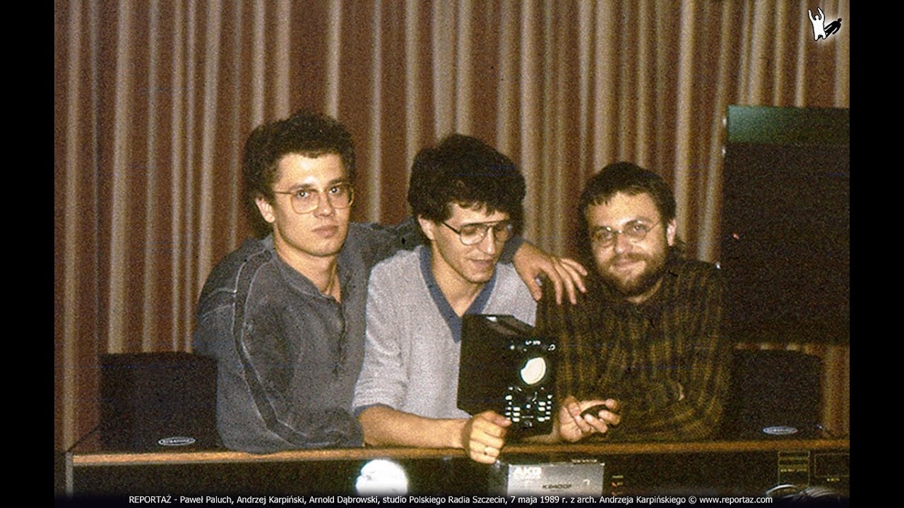 zespół REPORTAŻ 1989.05.07 nagrania do spektaklu 