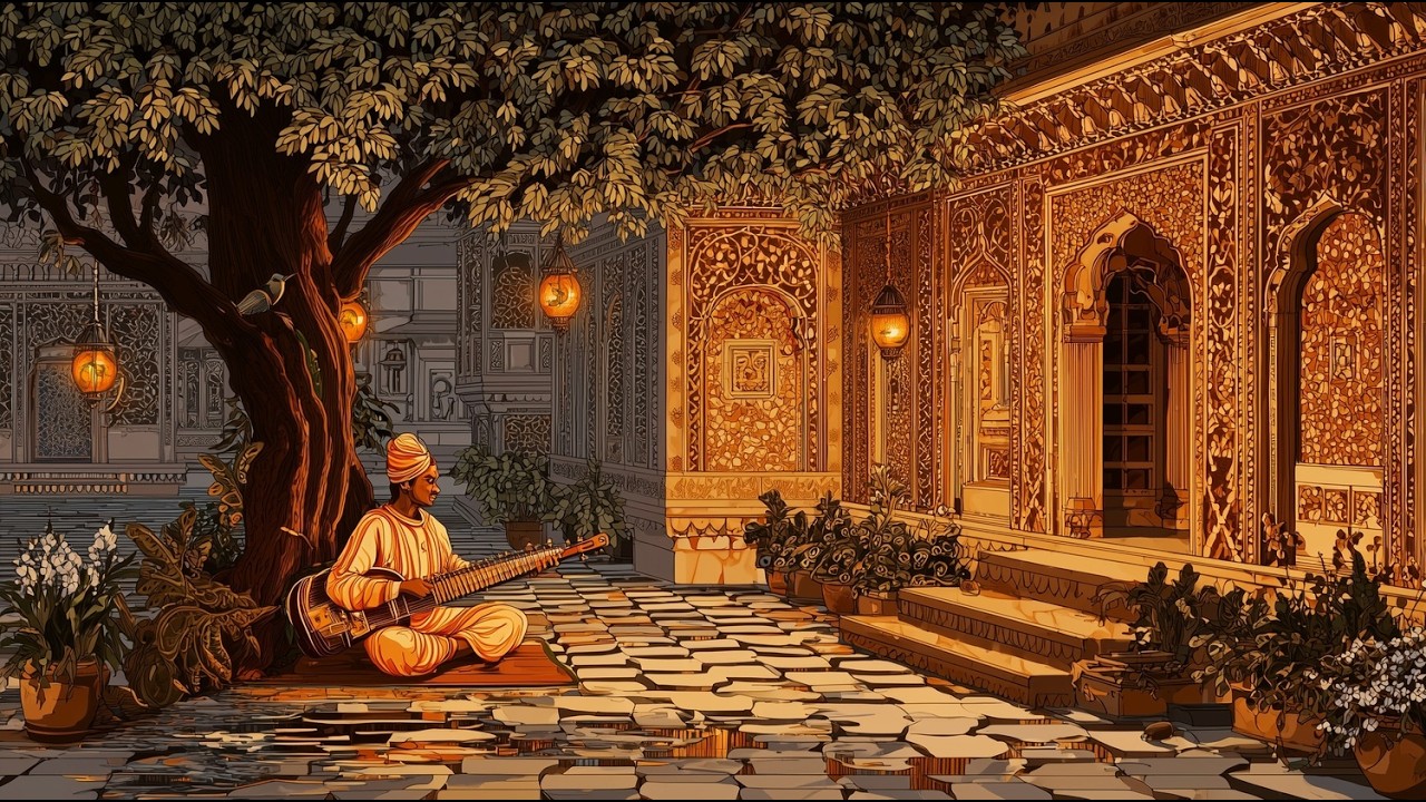 Sitar For Stress Relief | Calming Indian Classical Instrumental | Meditation & Study Music